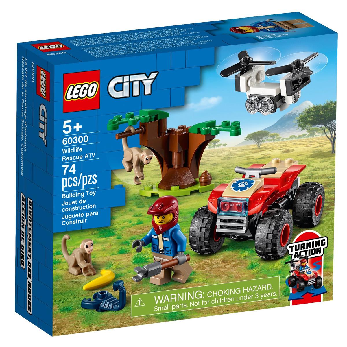 60300-Tierrettungs-Quad-Lego