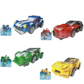 43152 - 4er Set Robocars Bundle klein 2 in1 Modell