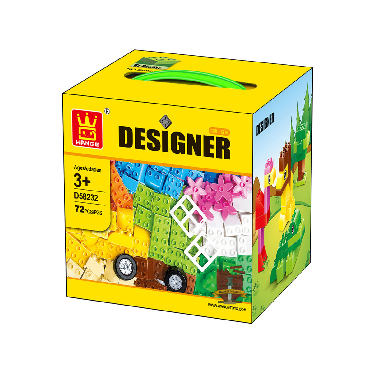 D58232 - Designer Set - große Bausteine (Wange)