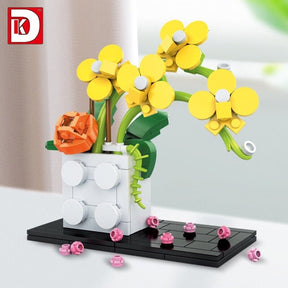 DK-3012-Flowers-World-Bouquet-5-Colors-of-Orchids-4