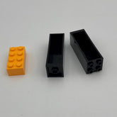 AA0040 - Brick 2x2x5  schwarz 100er