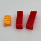 AA0042 - Brick 2x2x5 rot 100er