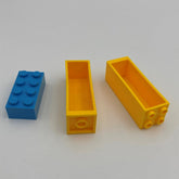AA0046 - Brick 2x2x5 gelb 100er