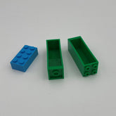 AA0056 - Brick 2x2x5 grün 10er