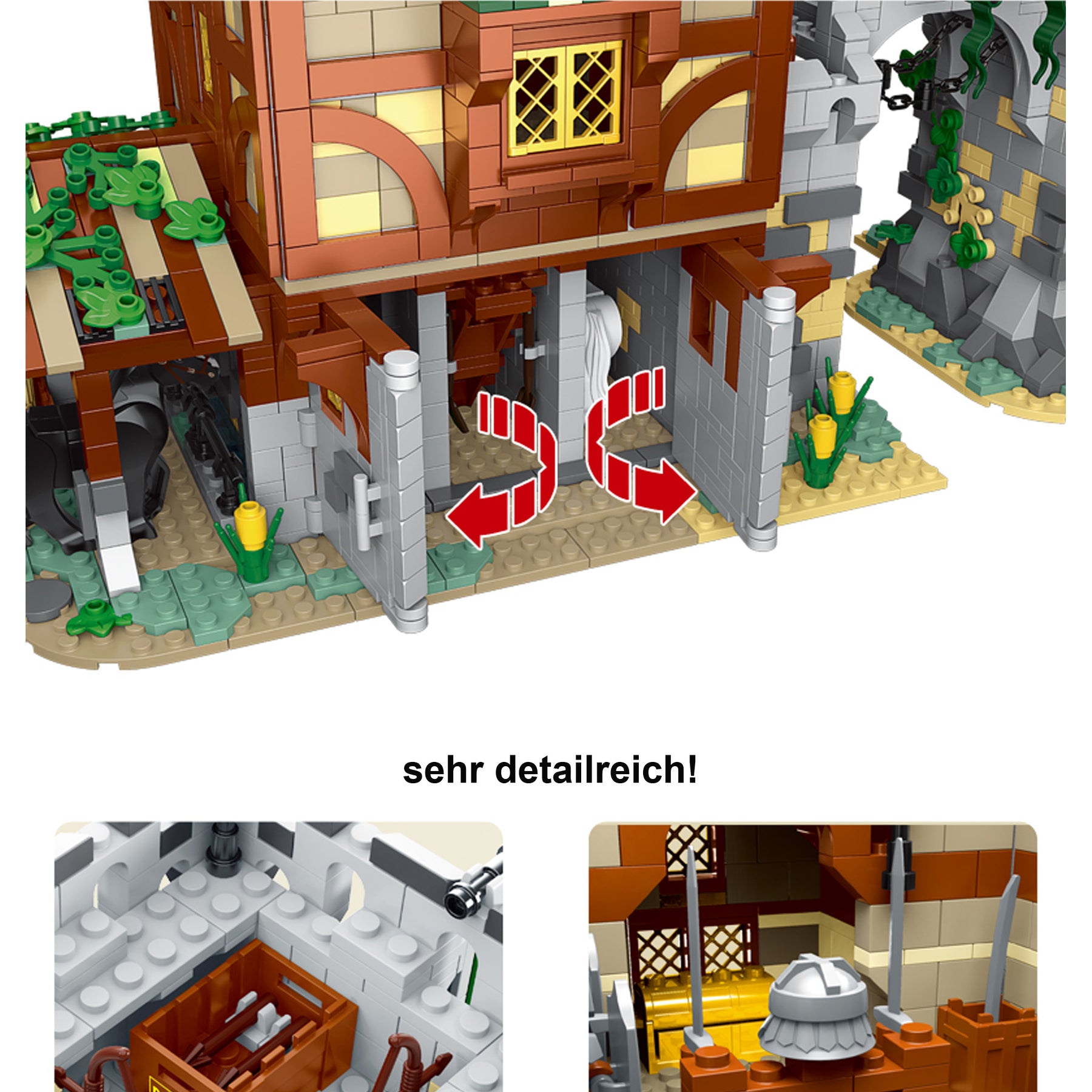 33001 - Mittelalterlicher Wachturm & Stall (Mork)
