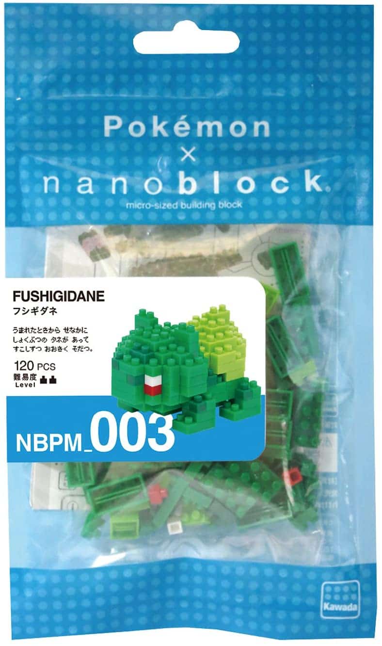 Pokemon Bulbasaur Bulbizarre Bisasam (Nanoblocks)