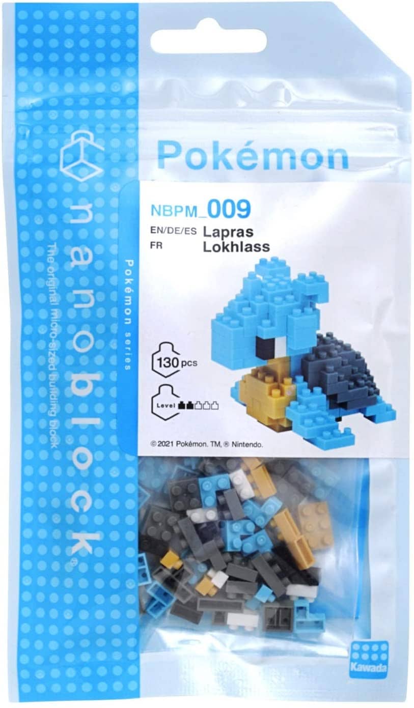Pokemon Lapras Lokhlass (Nanoblocks)