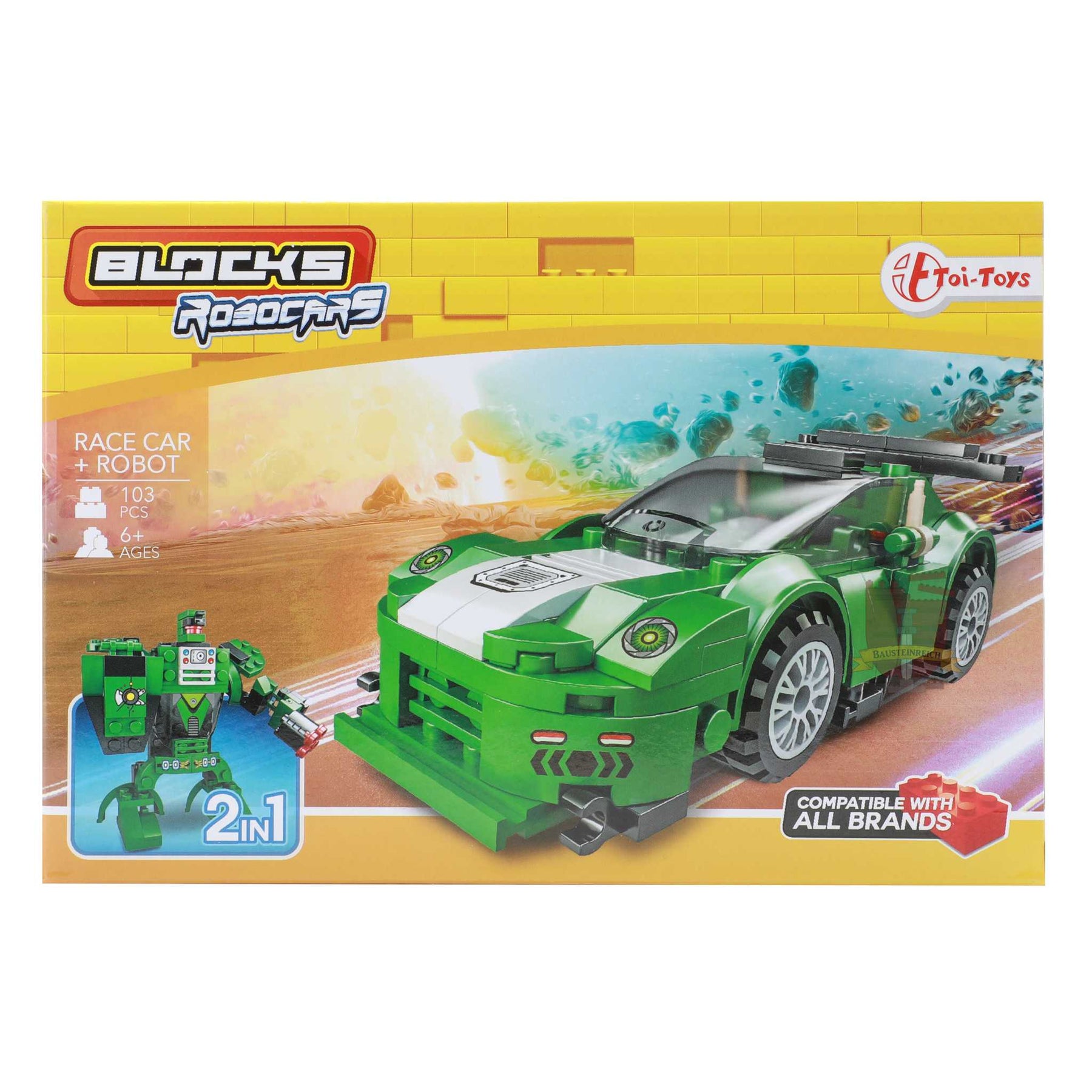43152GR-Robocars grün 2 in1